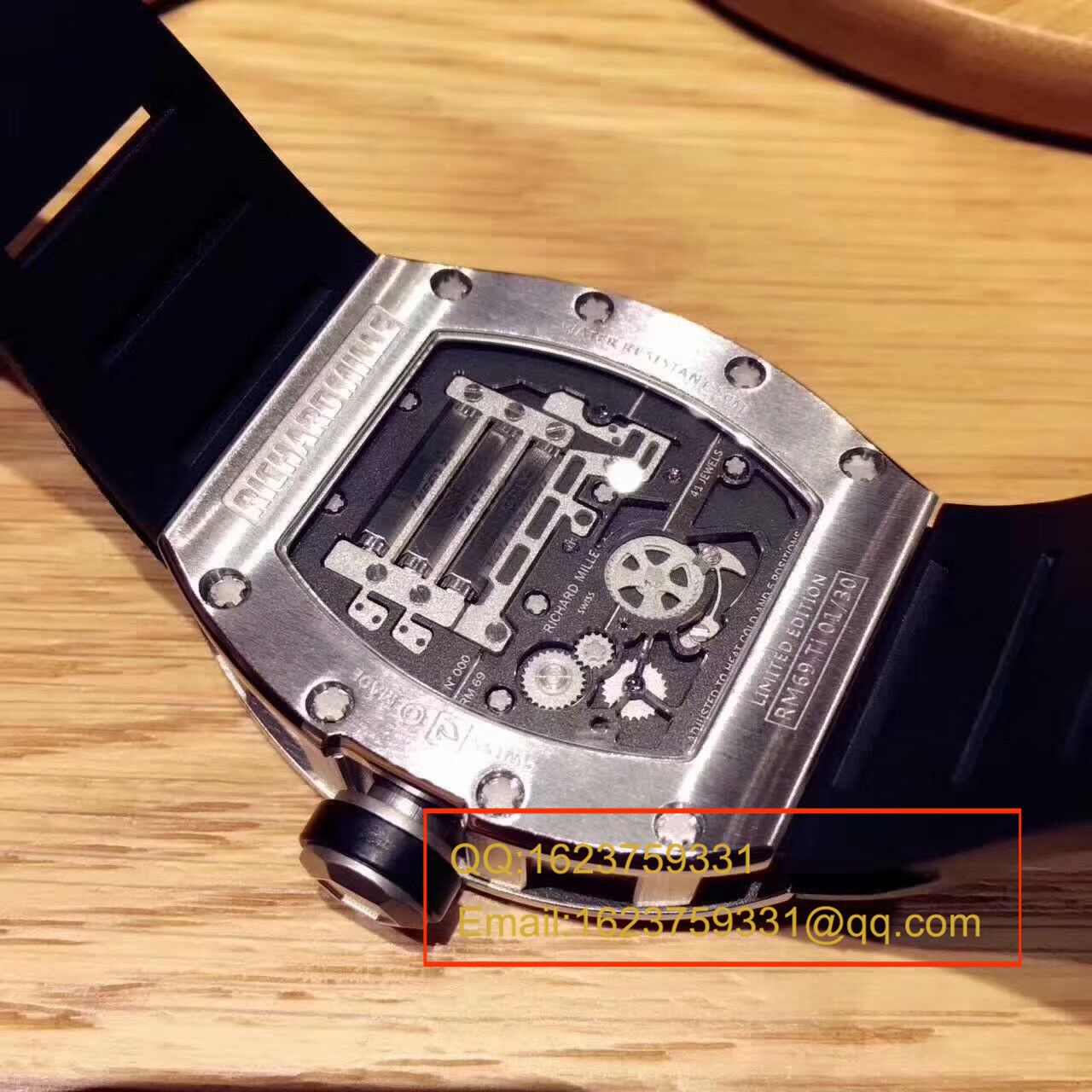 【RM一比一超A高仿手表】RICHARD MILLE 男士系列RM 69Ti情色 wrist watch  / RM 69Ti
