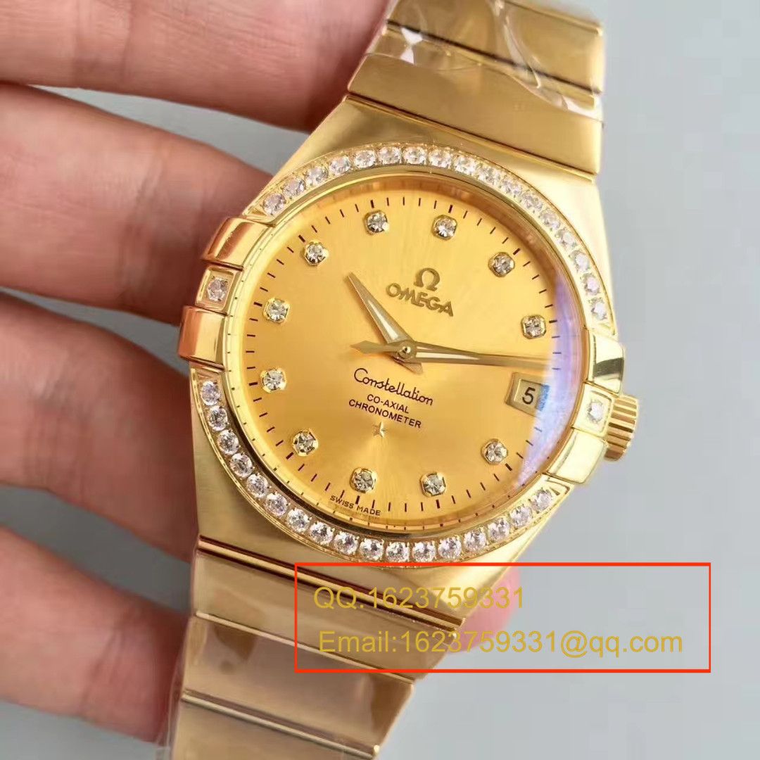 【SSS一比一精仿手表】OMEGA双鹰 Constellation 系列123.20.38.21.58.001 wrist watch  / M263