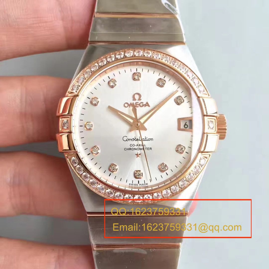 【SSS一比一精仿手表】OMEGA双鹰 Constellation 系列123.20.38.21.58.001 wrist watch  / M263