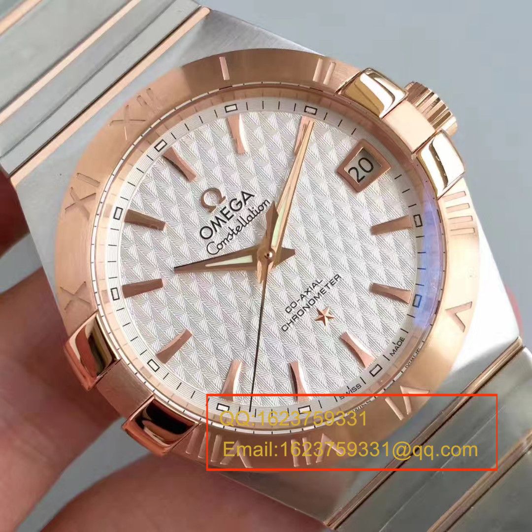 【SSS一比一精仿手表】OMEGA双鹰 Constellation 系列123.20.38.21.58.001 wrist watch  / M263