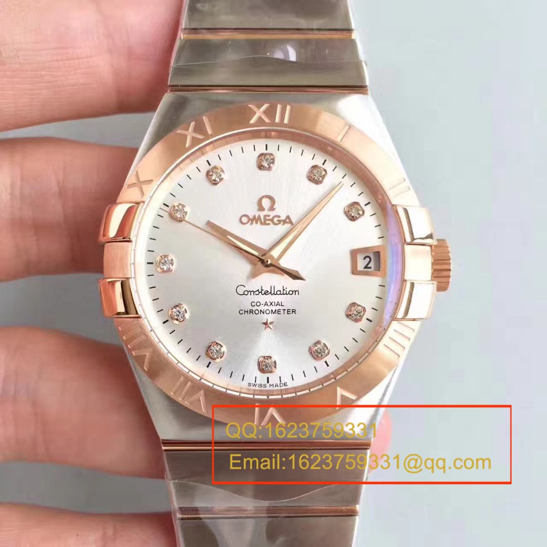 【SSS一比一精仿手表】OMEGA双鹰 Constellation 系列123.20.38.21.58.001 wrist watch  / M263