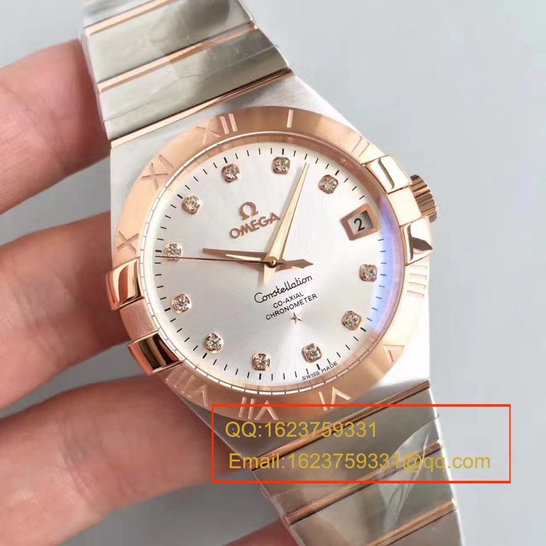 【SSS一比一精仿手表】OMEGA双鹰 Constellation 系列123.20.38.21.58.001 wrist watch  / M263