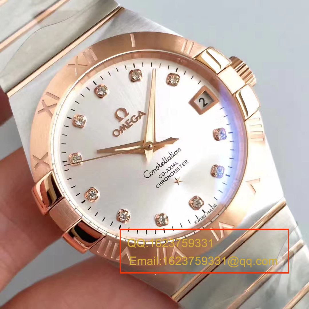 【SSS一比一精仿手表】OMEGA双鹰 Constellation 系列123.20.38.21.58.001 wrist watch  / M263