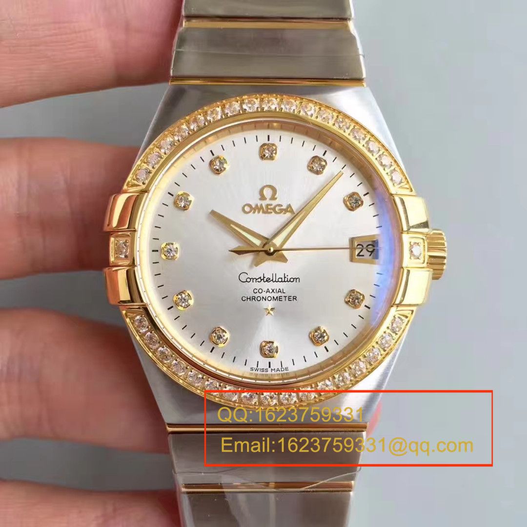 【SSS一比一精仿手表】OMEGA双鹰 Constellation 系列123.20.38.21.58.001 wrist watch  / M263