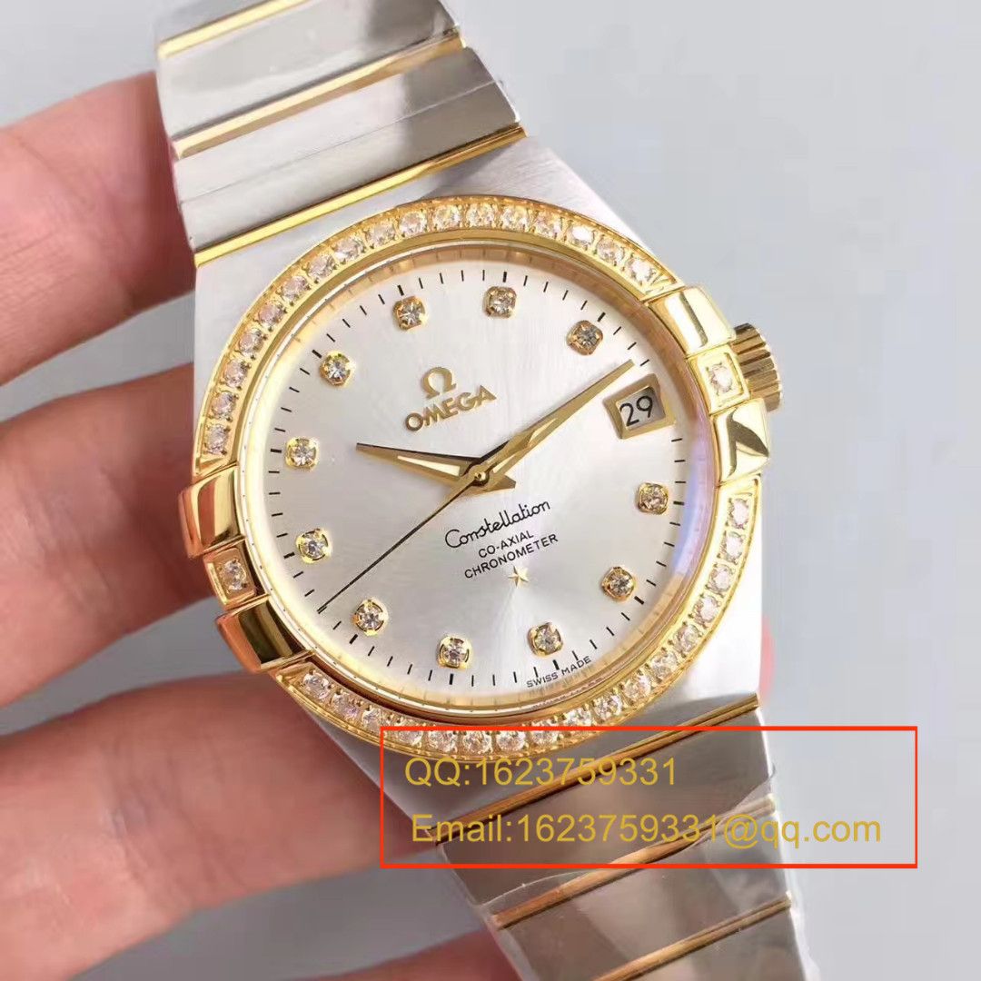 【SSS一比一精仿手表】OMEGA双鹰 Constellation 系列123.20.38.21.58.001 wrist watch  / M263