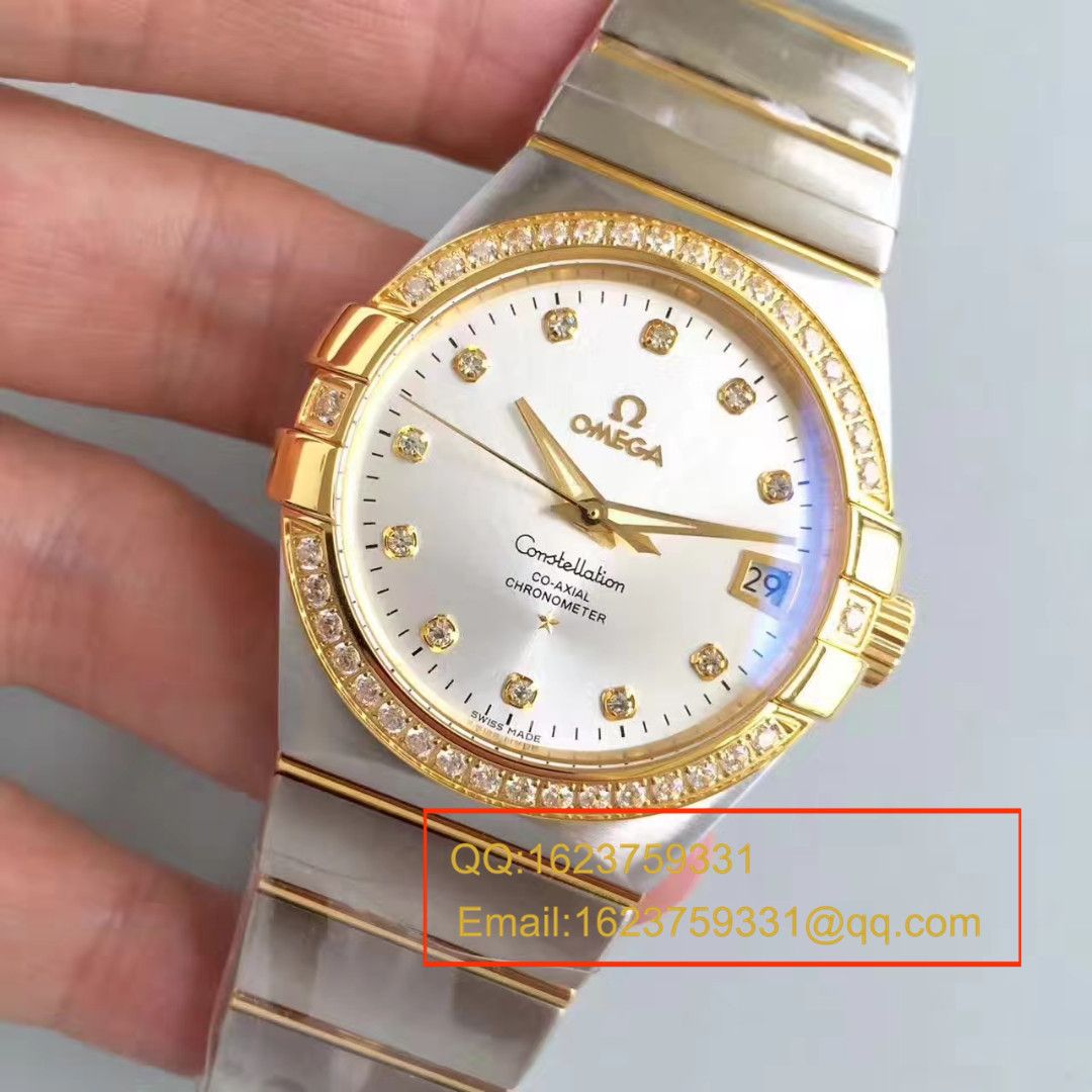 【SSS一比一精仿手表】OMEGA双鹰 Constellation 系列123.20.38.21.58.001 wrist watch  / M263