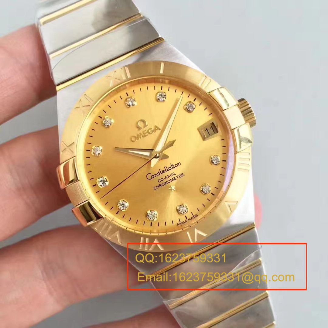 【SSS一比一精仿手表】OMEGA双鹰 Constellation 系列123.20.38.21.58.001 wrist watch  / M263