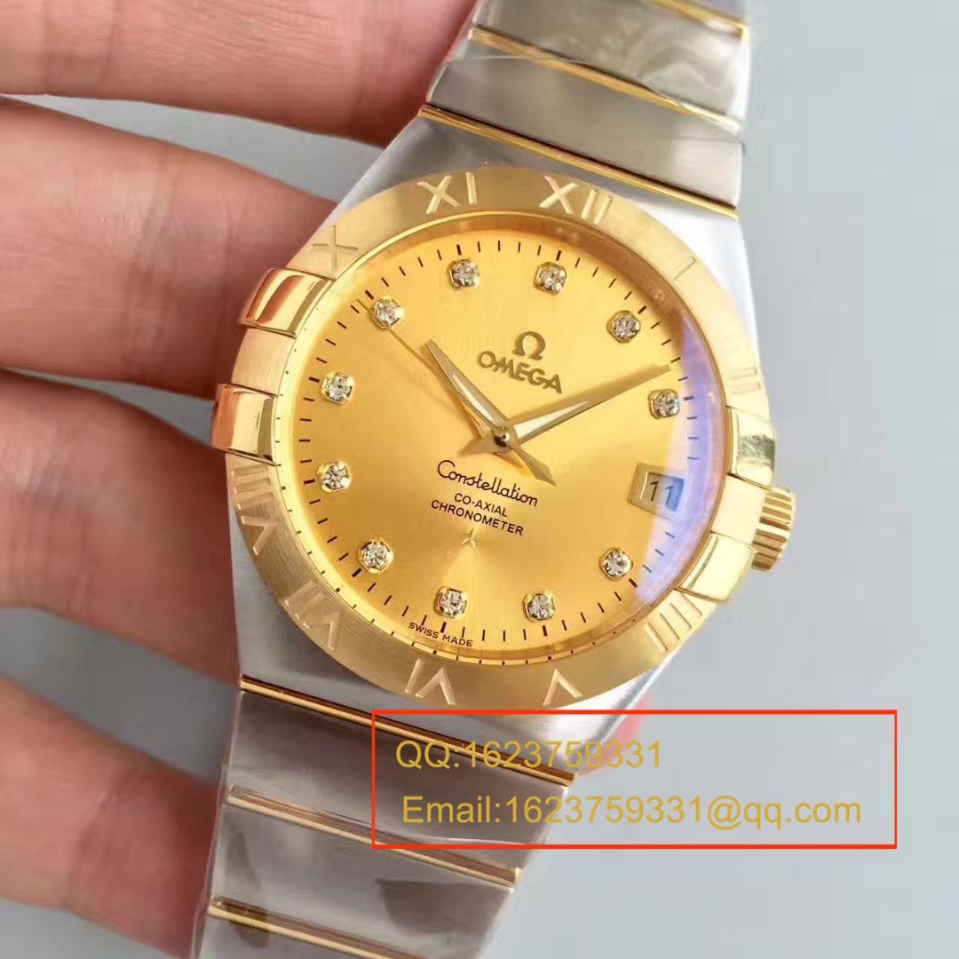 【SSS一比一精仿手表】OMEGA双鹰 Constellation 系列123.20.38.21.58.001 wrist watch  / M263