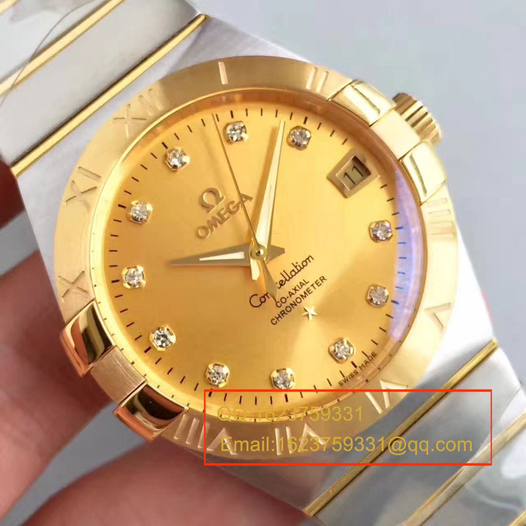 【SSS一比一精仿手表】OMEGA双鹰 Constellation 系列123.20.38.21.58.001 wrist watch  / M263