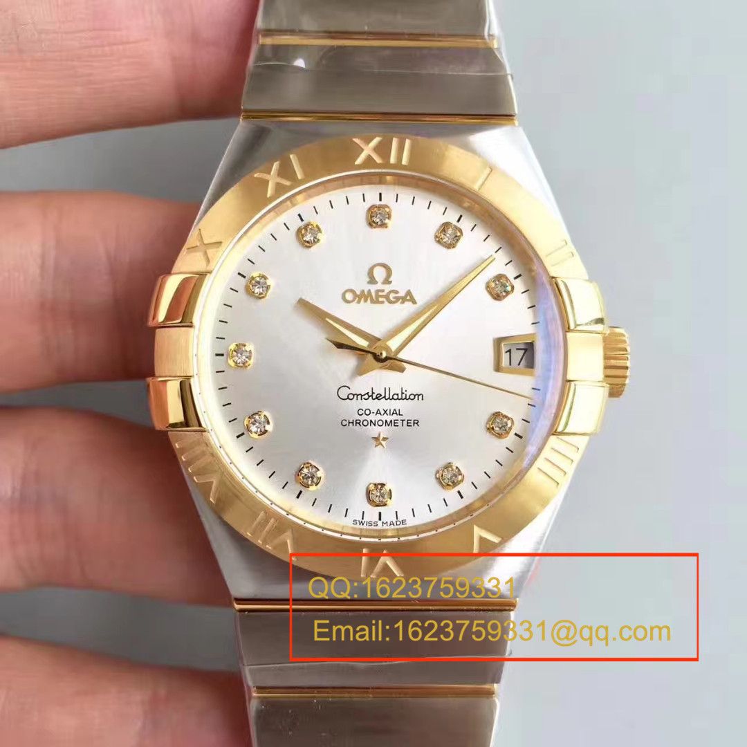 【SSS一比一精仿手表】OMEGA双鹰 Constellation 系列123.20.38.21.58.001 wrist watch  / M263