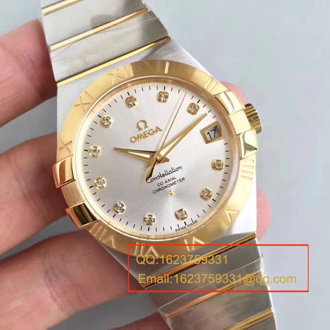 【SSS一比一精仿手表】OMEGA双鹰 Constellation 系列123.20.38.21.58.001 wrist watch  / M263