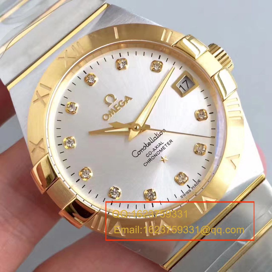 【SSS一比一精仿手表】OMEGA双鹰 Constellation 系列123.20.38.21.58.001 wrist watch  / M263
