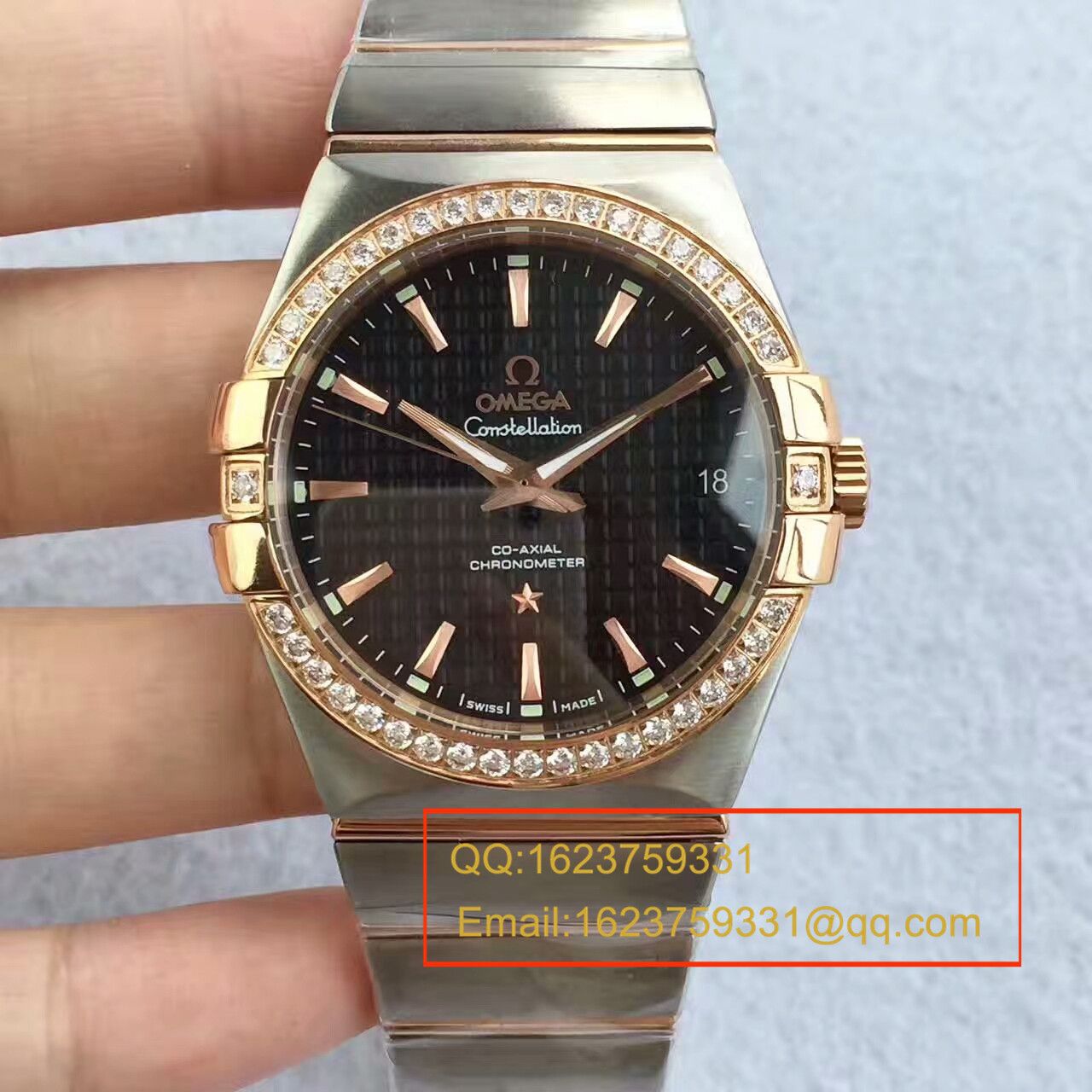 【SSS一比一超A高仿手表】OMEGA Constellation 系列123.20.38.21.01.001 wrist watch 《多色可选》 / M261