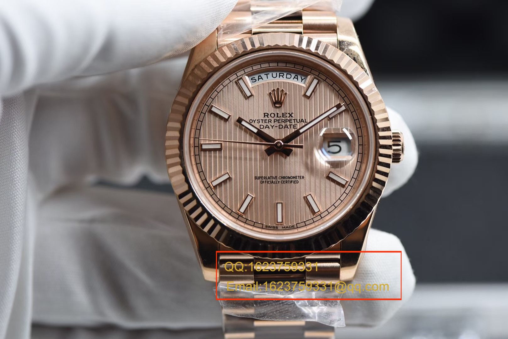 【 Video analysis N一比一超A高仿手表】 Rolex  Day-Date 型Day Date系列228235-83415 wrist watch  / RBE188