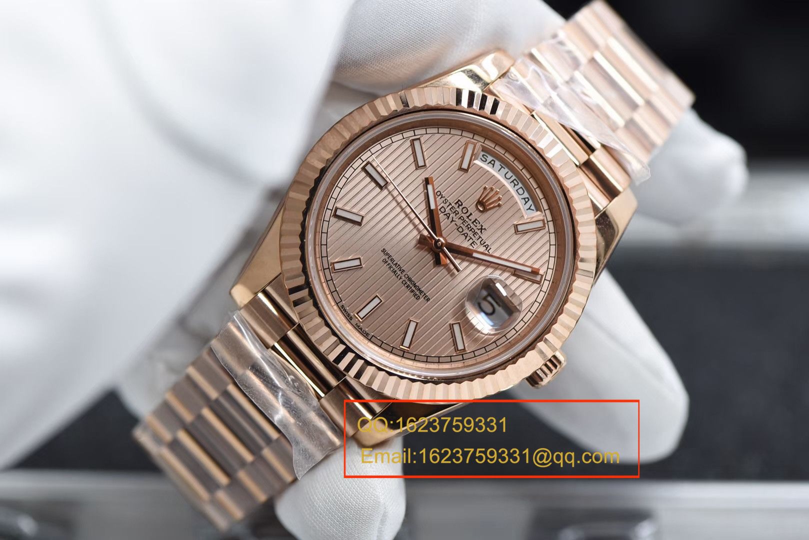【 Video analysis N一比一超A高仿手表】 Rolex  Day-Date 型Day Date系列228235-83415 wrist watch  / RBE188
