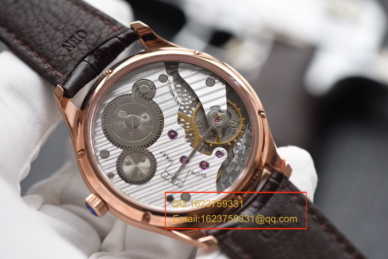 【ZF一比一超A高仿手表】 IWC 葡萄牙MINUTE REPEATER三问 wrist watch 系列 IW544907琼斯之剑 / WG311