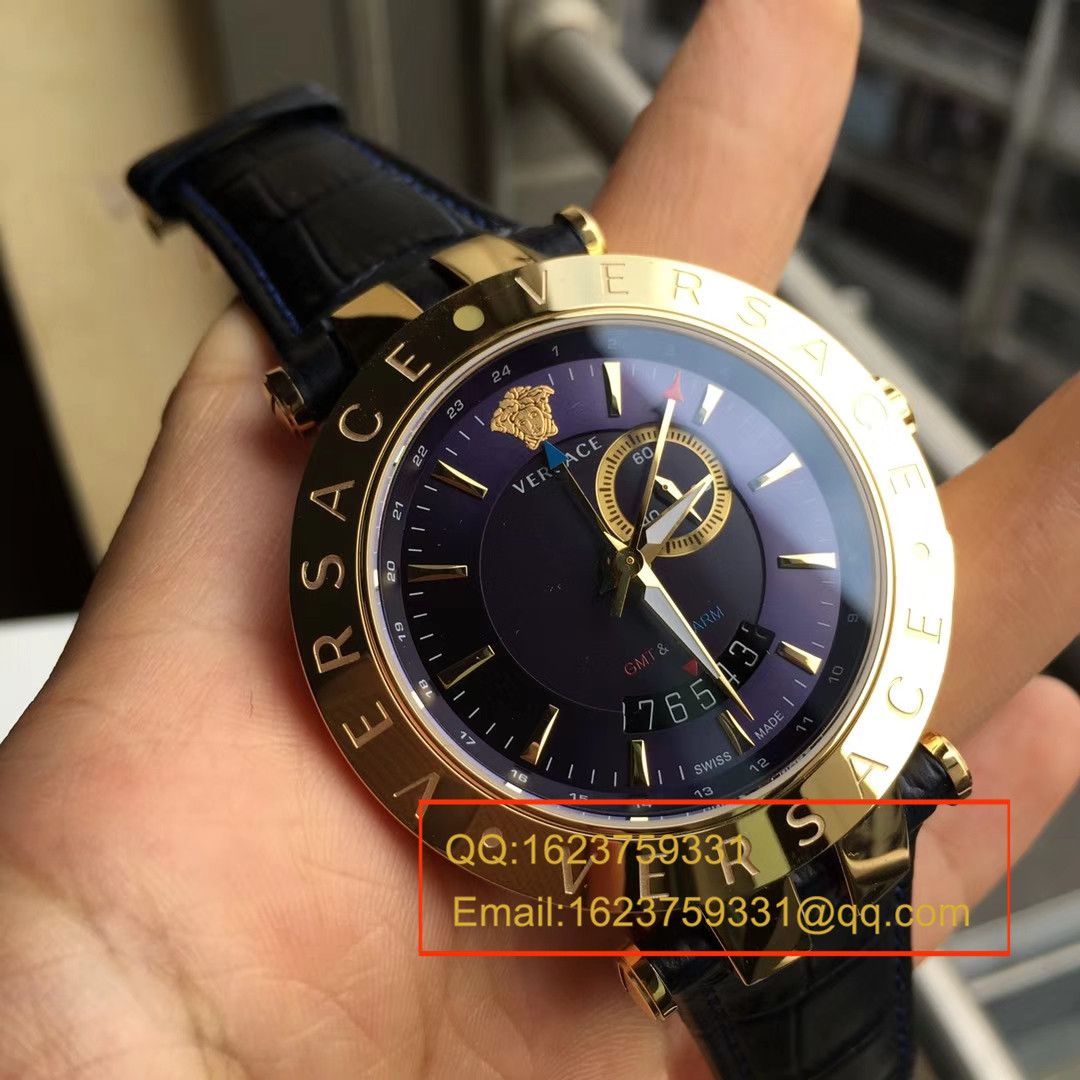 【香港原单 支持专柜验货】Original VERSACE范思哲男士石英 wrist watch  / VER02