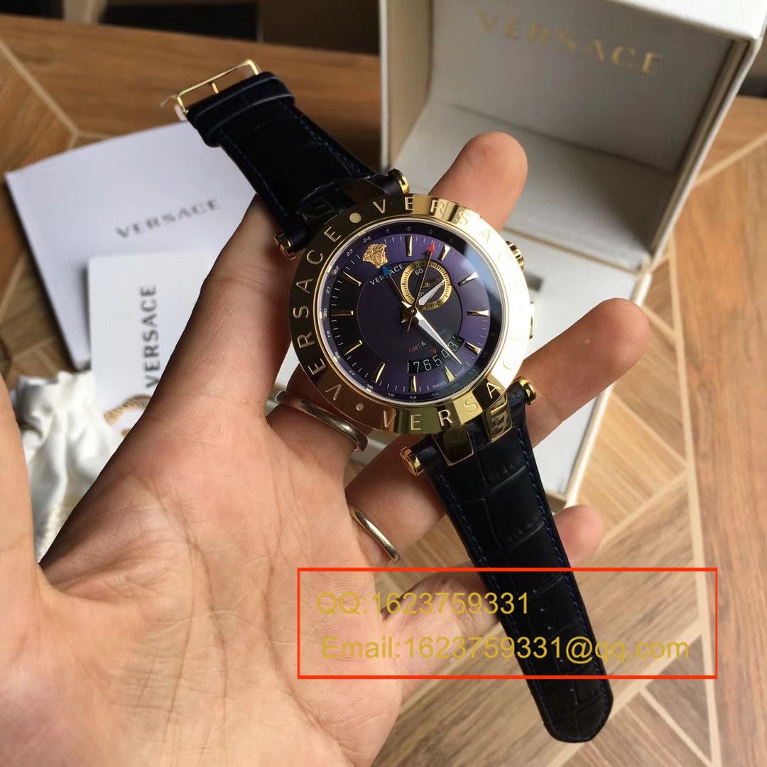 【香港原单 支持专柜验货】Original VERSACE范思哲男士石英 wrist watch  / VER02