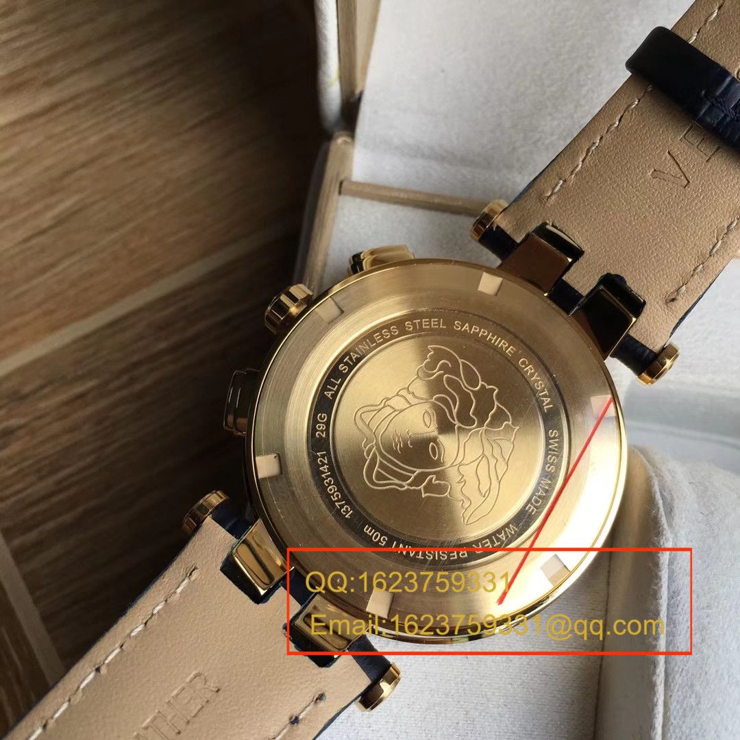 【香港原单 支持专柜验货】Original VERSACE范思哲男士石英 wrist watch  / VER02