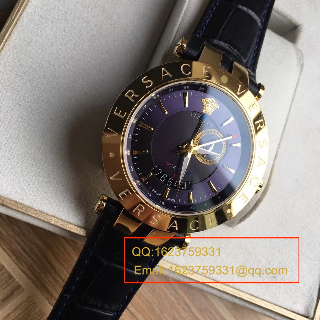 【香港原单 支持专柜验货】Original VERSACE范思哲男士石英 wrist watch  / VER02