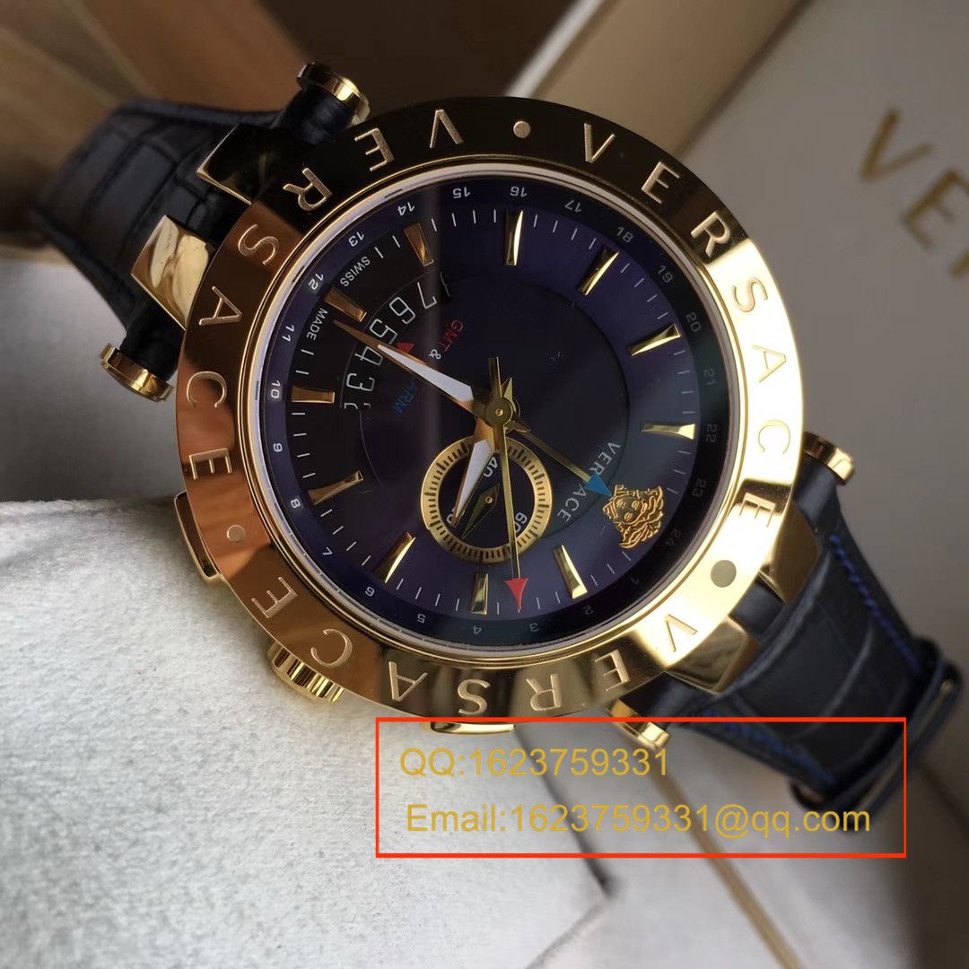 【香港原单 支持专柜验货】Original VERSACE范思哲男士石英 wrist watch  / VER02