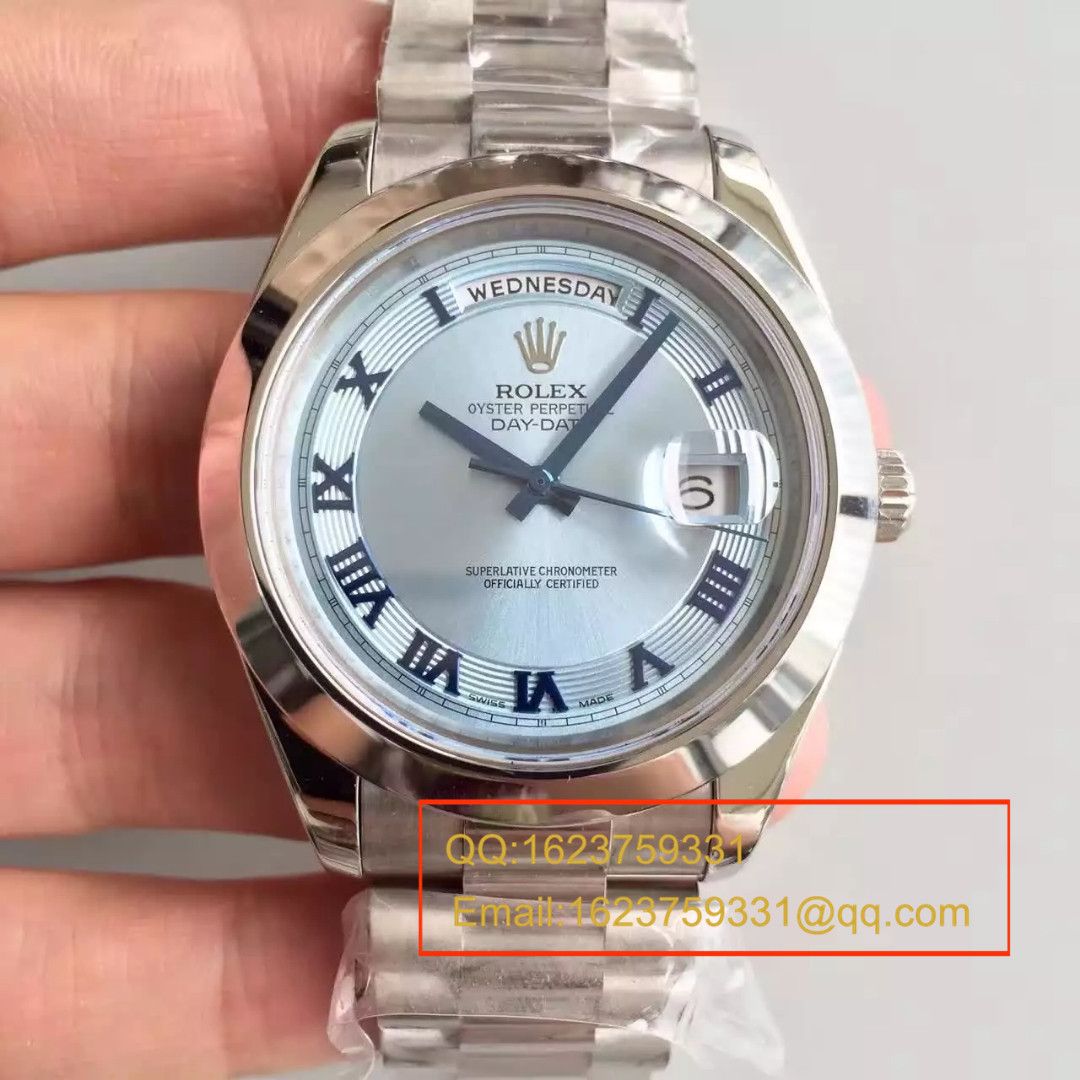 【N Factory 一比一 top 复刻高仿手表】 Rolex  Day-Date 型系列228239-黑盘机械 wrist watch  / RBE044