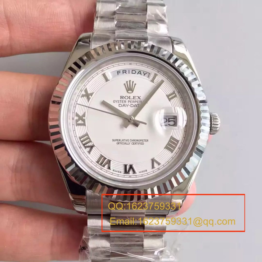 【N Factory 一比一 top 复刻高仿手表】 Rolex  Day-Date 型系列228239-黑盘机械 wrist watch  / RBE044
