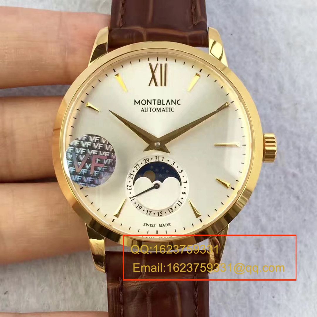 【VF Factory 一比一复刻精仿手表】万宝龙Heritage Spirit系列U0110699月相 wrist watch  / MB005