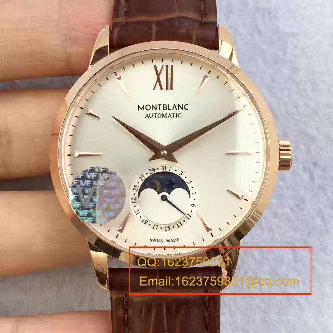 【VF Factory 一比一复刻精仿手表】万宝龙Heritage Spirit系列U0110699月相 wrist watch  / MB005