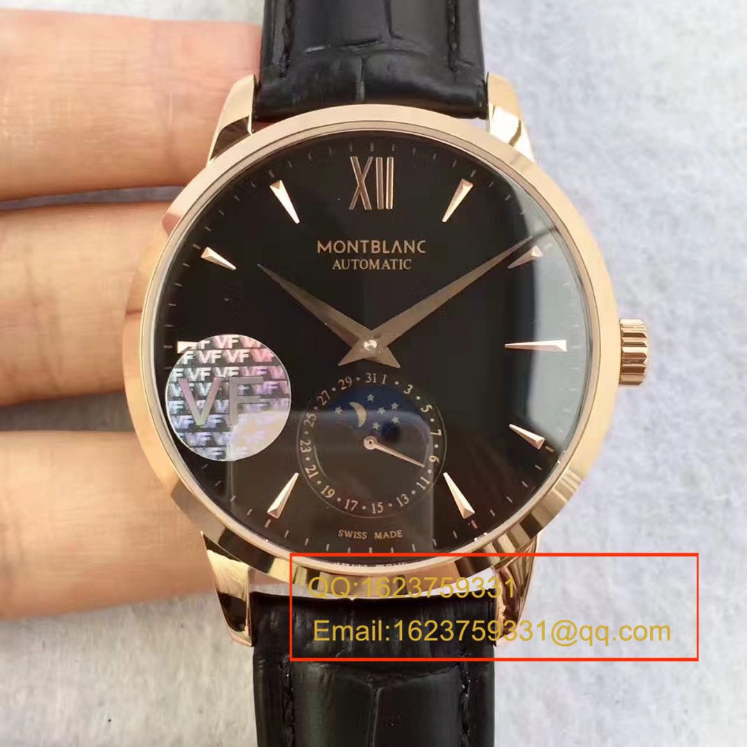 【VF Factory 一比一复刻精仿手表】万宝龙Heritage Spirit系列U0110699月相 wrist watch  / MB005