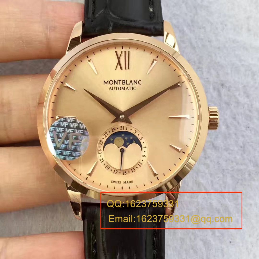 【VF Factory 一比一复刻精仿手表】万宝龙Heritage Spirit系列U0110699月相 wrist watch  / MB005