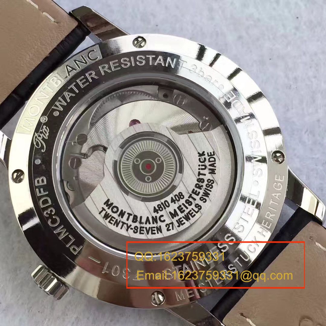 【VF Factory 一比一复刻精仿手表】万宝龙Heritage Spirit系列U0110699月相 wrist watch  / MB005