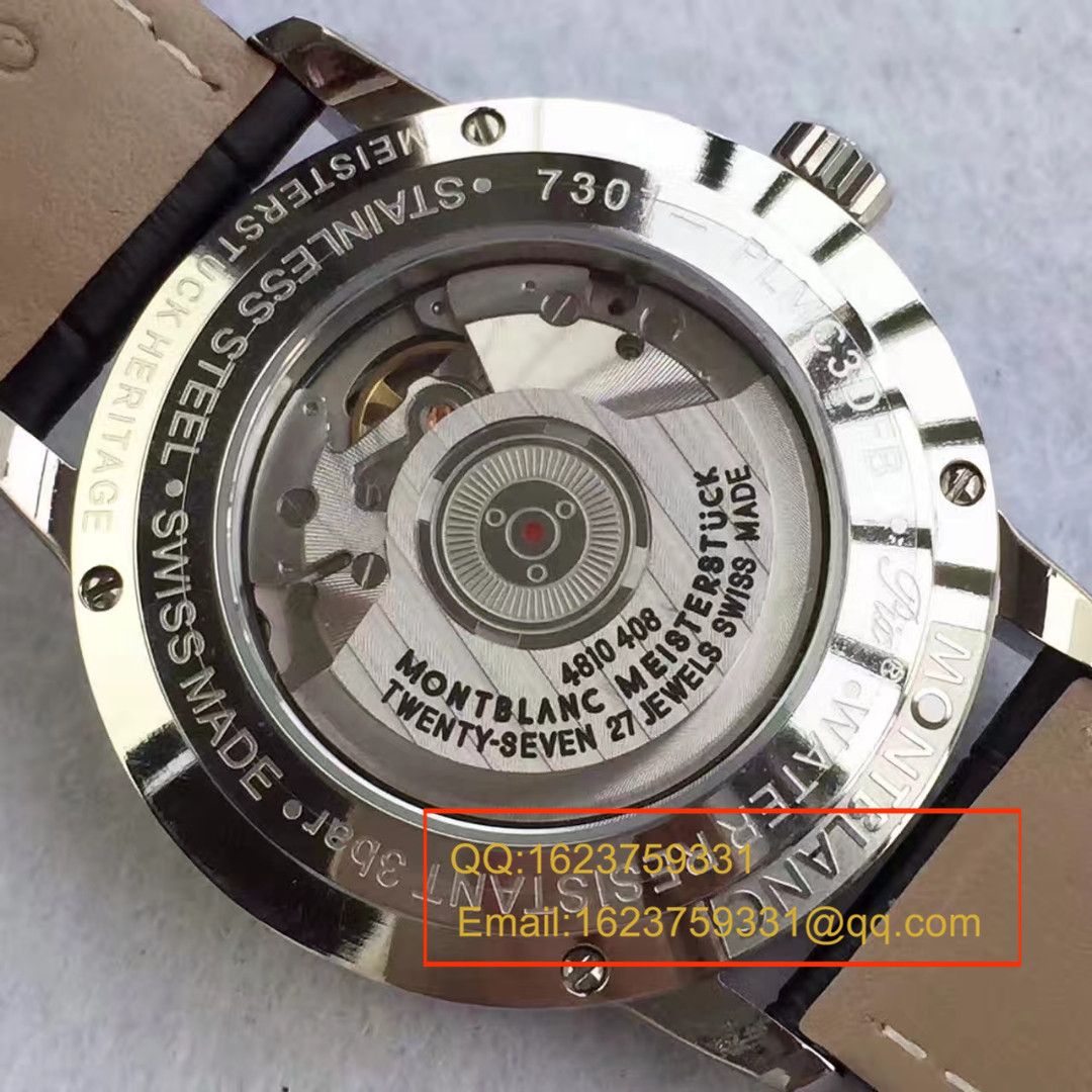 【VF Factory 一比一复刻精仿手表】万宝龙Heritage Spirit系列U0110699月相 wrist watch  / MB005