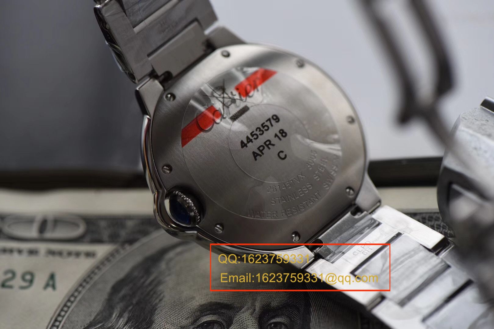 【 Video analysis HBBV6 Factory 一比一超A高仿手表】 Cartier  蓝气球系列W69011Z4女士36毫米石英 wrist watch  / K086