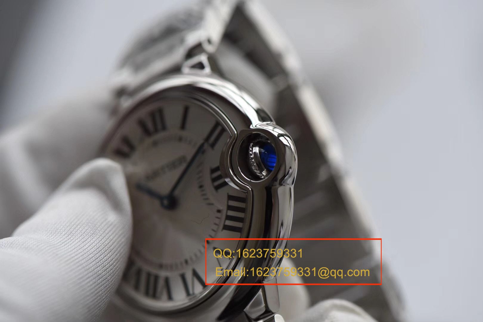 【 Video analysis HBBV6 Factory 一比一超A高仿手表】 Cartier  蓝气球系列W69011Z4女士36毫米石英 wrist watch  / K086