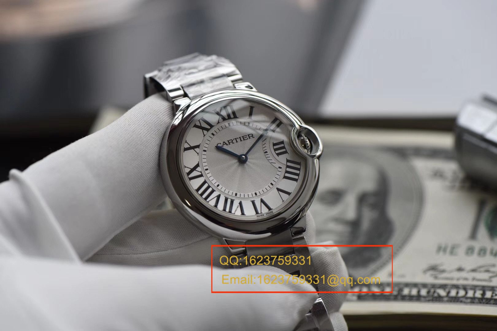 【 Video analysis HBBV6 Factory 一比一超A高仿手表】 Cartier  蓝气球系列W69011Z4女士36毫米石英 wrist watch  / K086