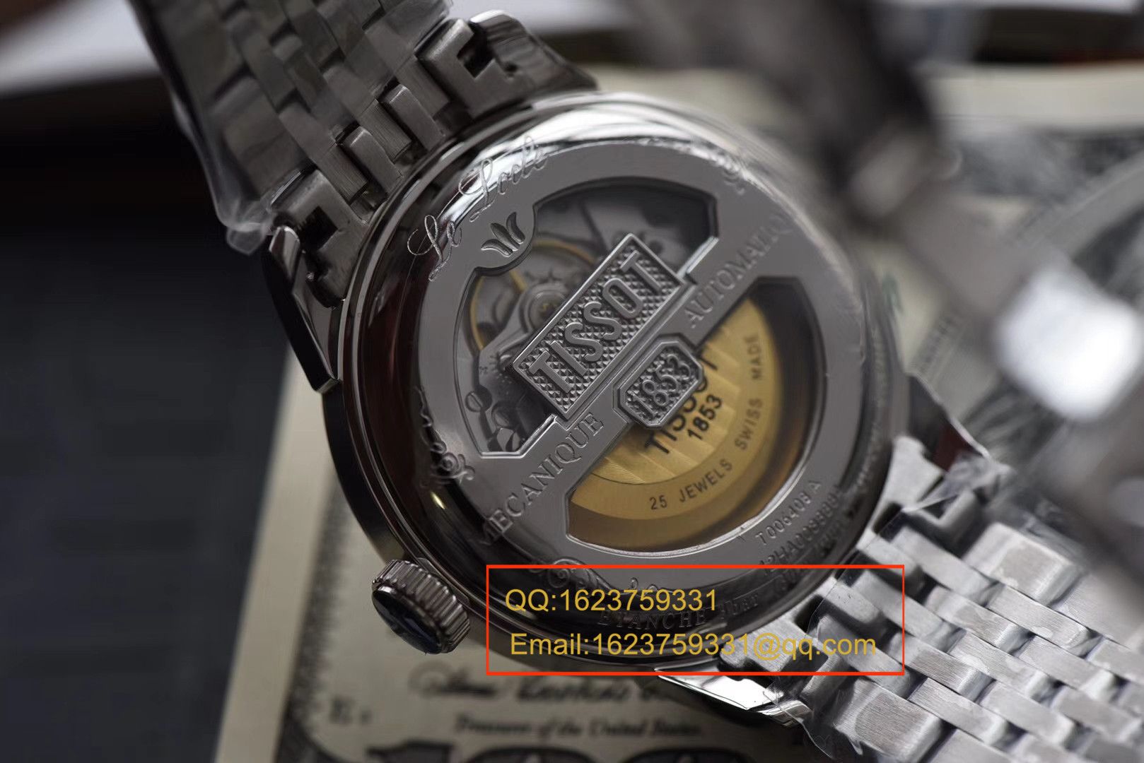 【台湾一比一超A高仿手表】天梭力洛克T-CLASSIC系列T006.408.11.037.00 wrist watch  / TS02
