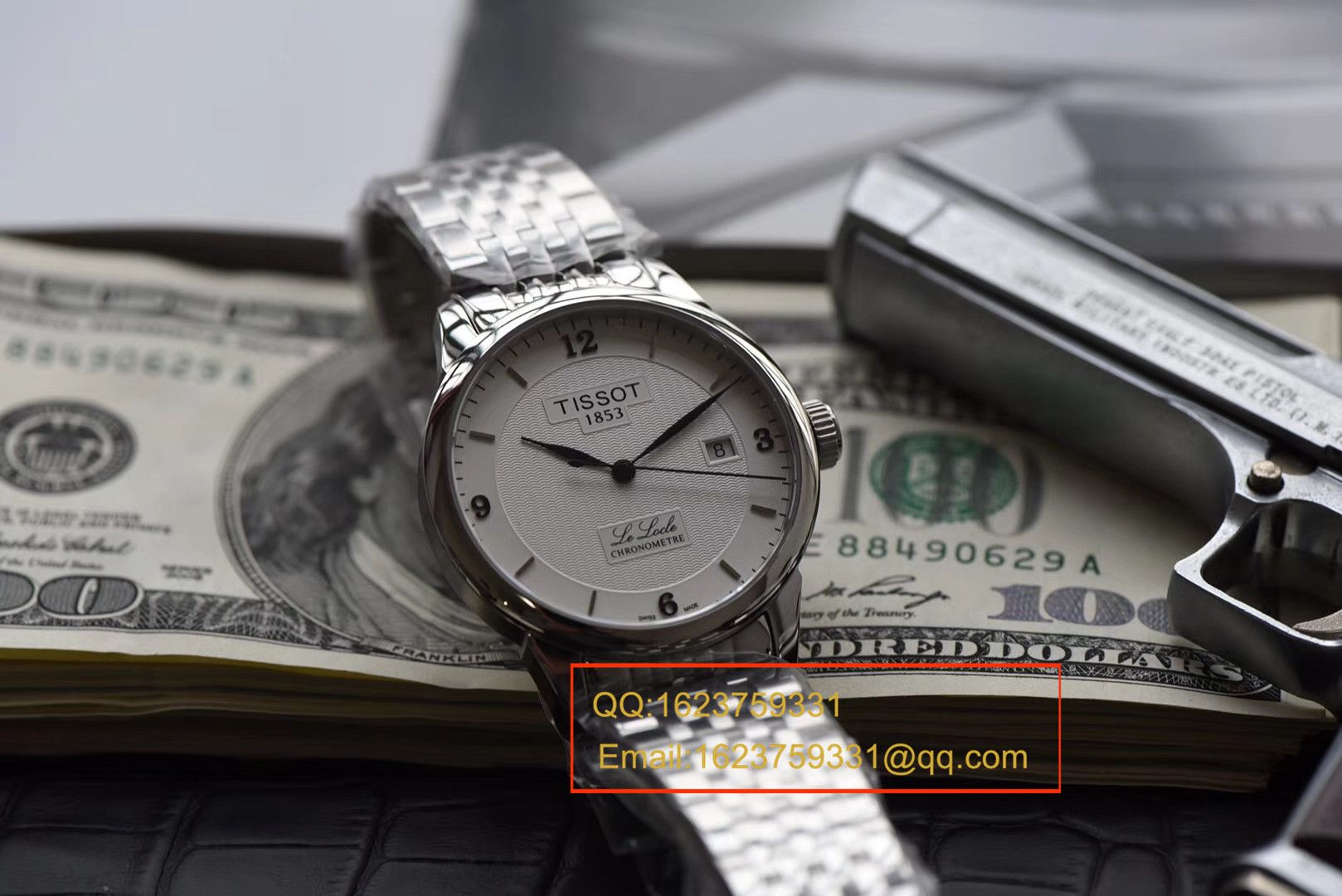 【台湾一比一超A高仿手表】天梭力洛克T-CLASSIC系列T006.408.11.037.00 wrist watch  / TS02