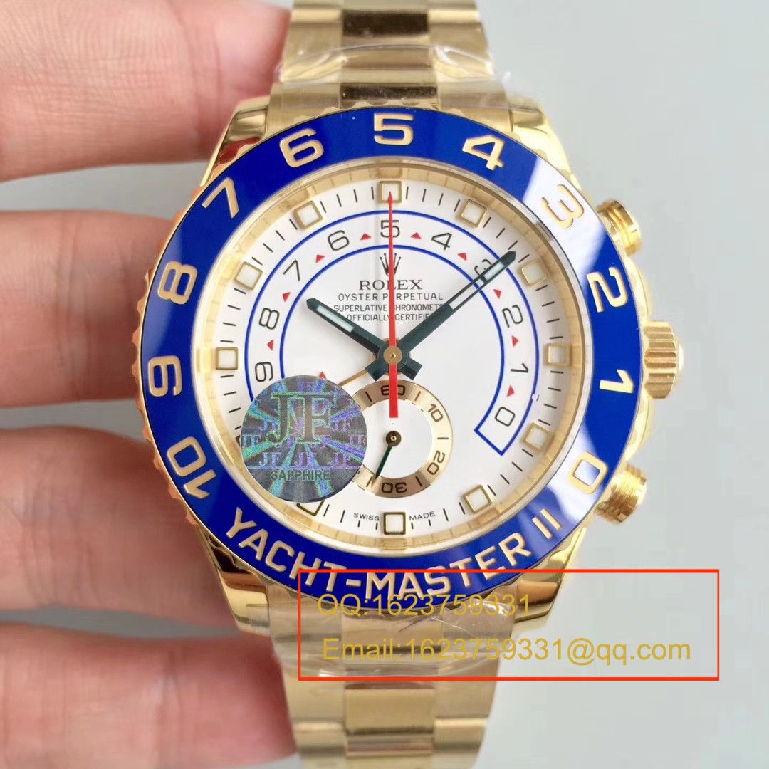 【JF Factory 1:1超A高仿手表】 Rolex  Yacht-Master 系列116680 wrist watch  / LLSBE092