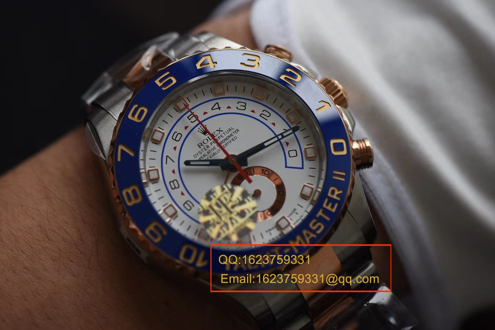 【JF Factory 1:1超A高仿手表】 Rolex  Yacht-Master 系列116680 wrist watch  / LLSBE092