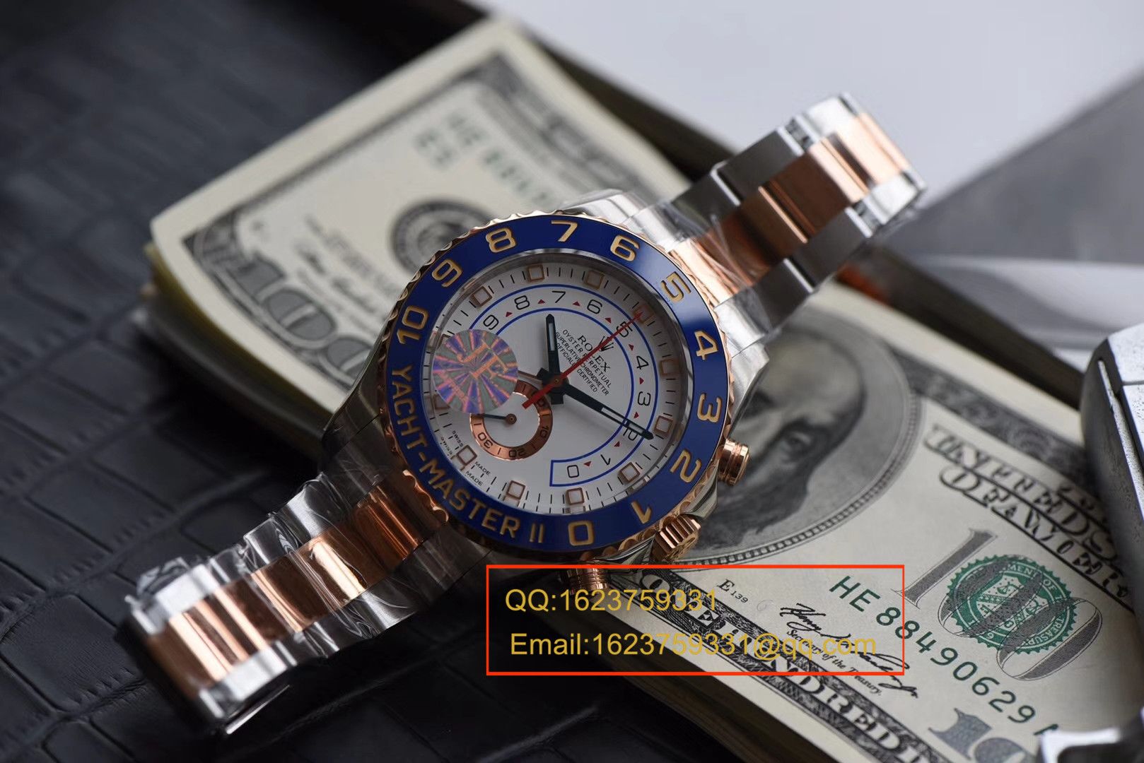 【JF一比一 top 高仿手表】 Rolex  Yacht-Master II YM2系列116681-78211 白盘 wrist watch  / R040