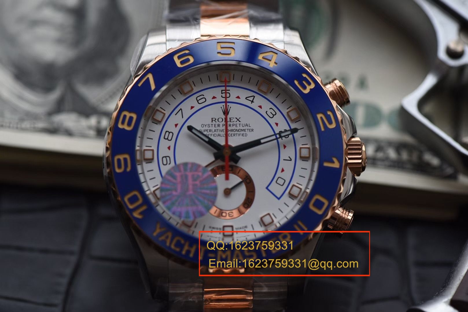 【JF一比一 top 高仿手表】 Rolex  Yacht-Master II YM2系列116681-78211 白盘 wrist watch  / R040