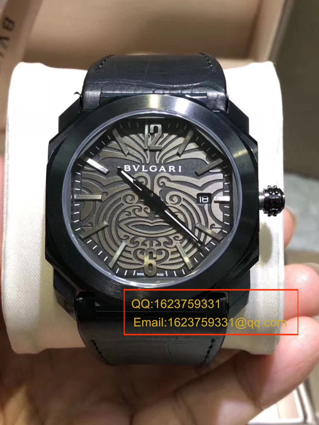 【UF一比一超A高仿手表】 BVLGARI OCTO系列102249 BGO41BSBLD/AB wrist watch  / BG003