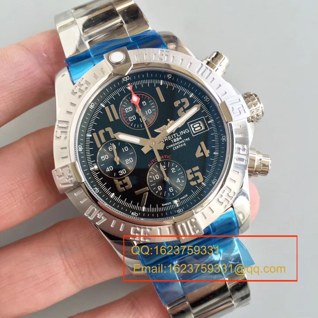 【GF一比一超A精仿手表】 Breitling 复仇者系列复仇者二代（Avenger II）A1338111/BC32/170A wrist watch  / BL077