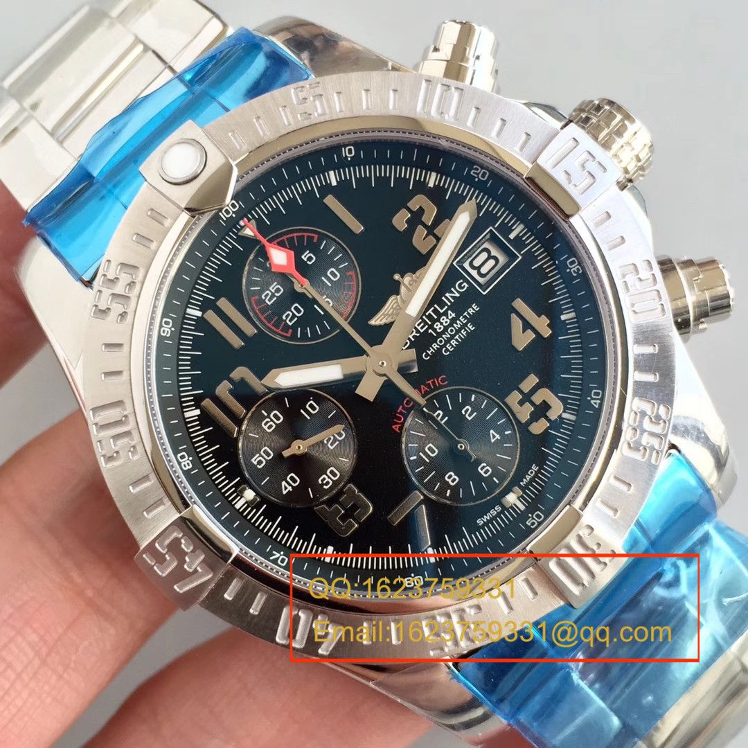 【GF一比一超A精仿手表】 Breitling 复仇者系列复仇者二代（Avenger II）A1338111/BC32/170A wrist watch  / BL077