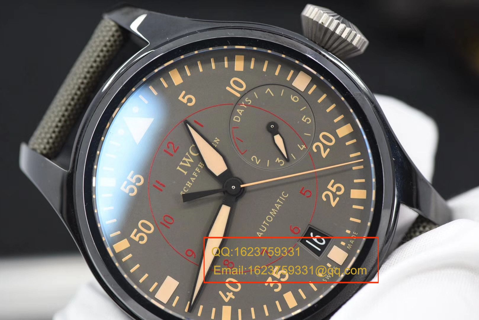 【 Video analysis ZF Factory 一比一超A高仿手表】 IWC 飞行员系列 TOP GUN 海军空战部队MIRAMAR wrist watch IW501902 / WGBC308