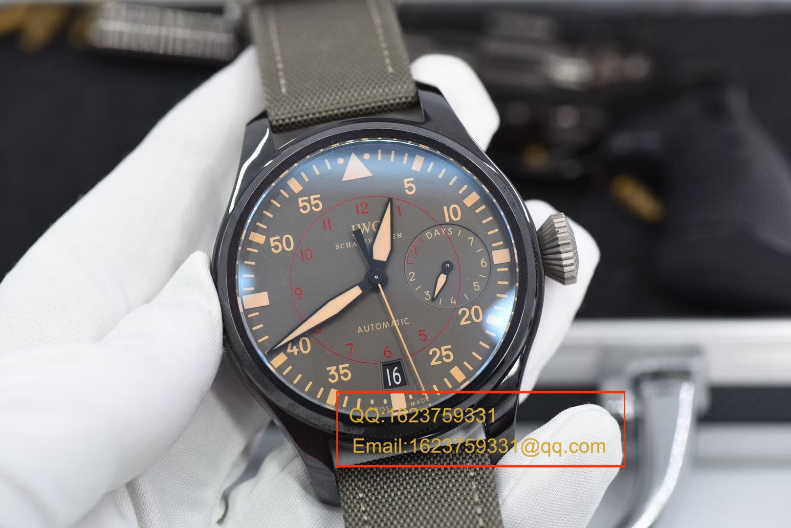 【 Video analysis ZF Factory 一比一超A高仿手表】 IWC 飞行员系列 TOP GUN 海军空战部队MIRAMAR wrist watch IW501902 / WGBC308