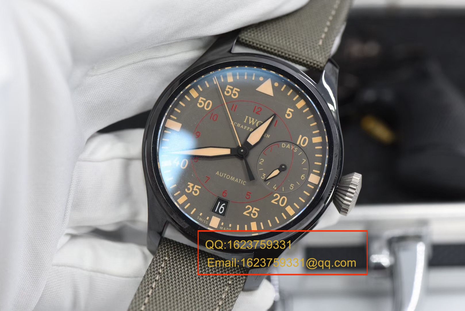 【 Video analysis ZF Factory 一比一超A高仿手表】 IWC 飞行员系列 TOP GUN 海军空战部队MIRAMAR wrist watch IW501902 / WGBC308