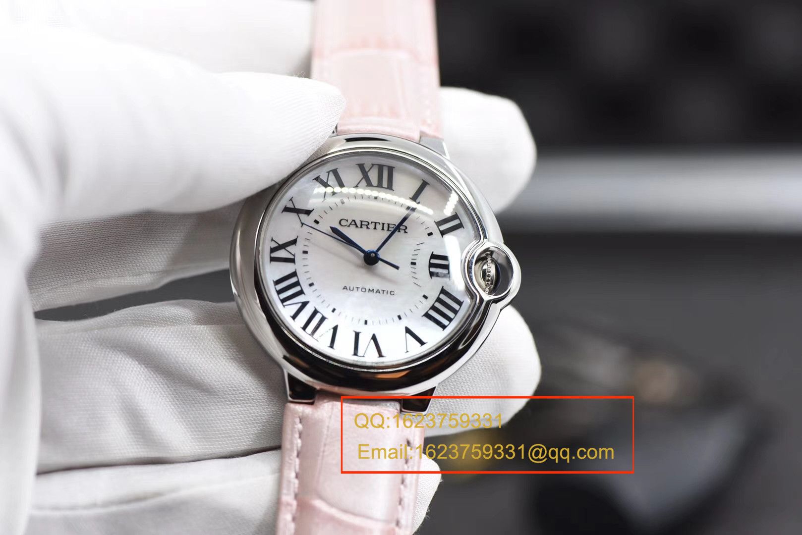 V6 Factory 最高版本 36MM贝母面机械蓝气球女装 wrist watch  / KDY105