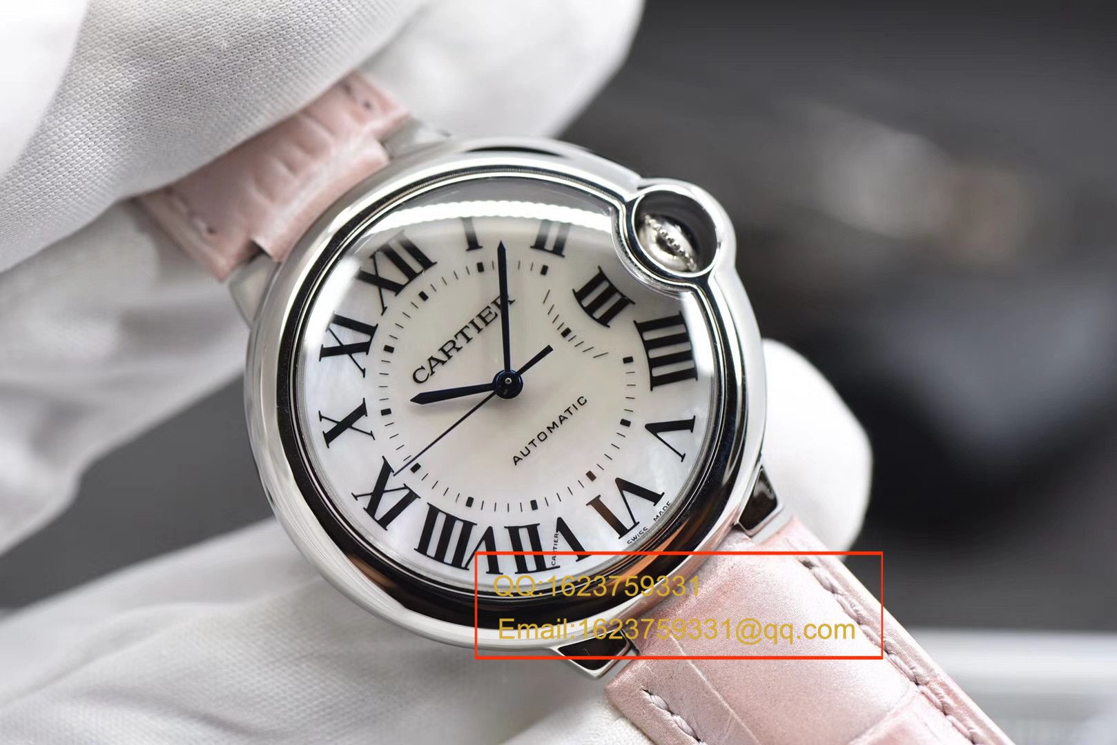 V6 Factory 最高版本 36MM贝母面机械蓝气球女装 wrist watch  / KDY105